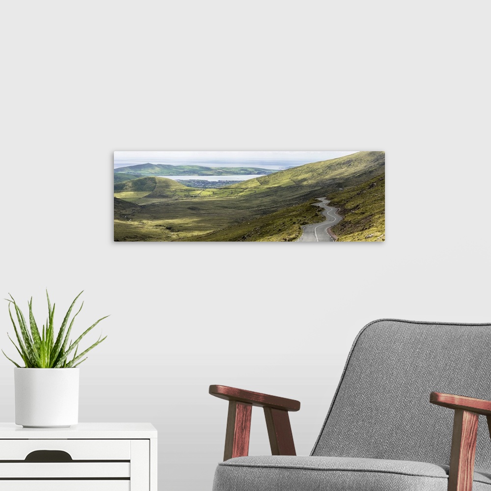 A modern room featuring Conor Pass (Connor Pass), Dingle Peninsula, County Kerry, Munster province, Republic of Ireland, ...
