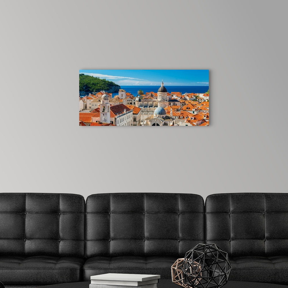 A modern room featuring Croatia, Dubrovnik, View Of The Rooftops