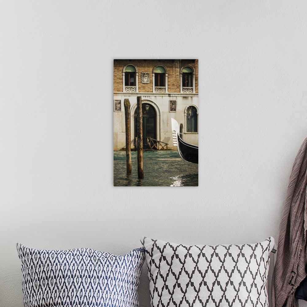 A bohemian room featuring Detail on Gondola, Venice, Veneto Province, Italy, Europe