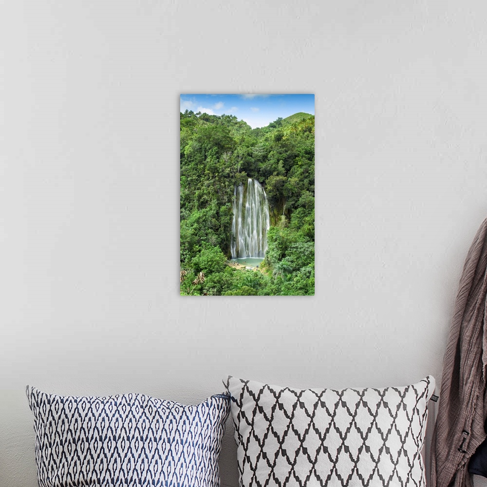 A bohemian room featuring Dominican Republic, Eastern Peninsula De Samana, El Limon Waterfall