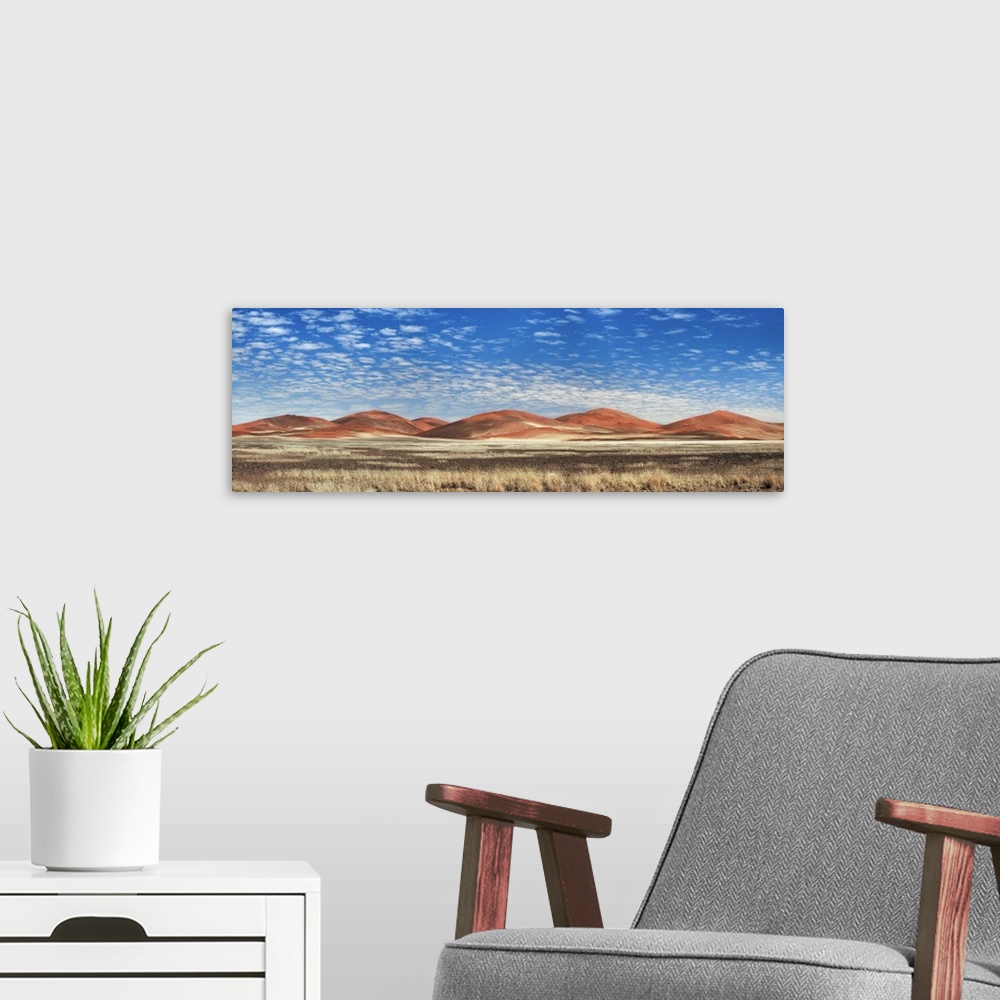 A modern room featuring Dune impression in Namib. Namibia, Hardap, Namib, Tsauchab River. Namib Naukluft National Park. A...