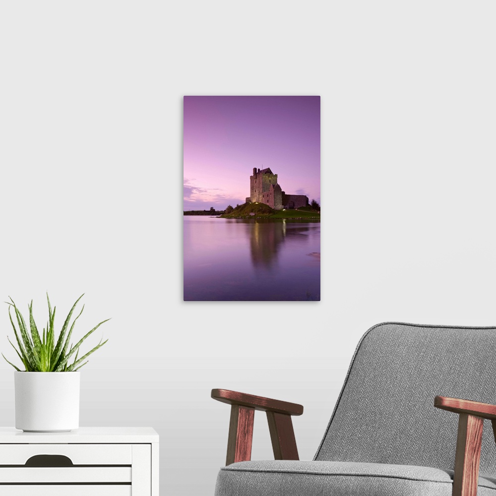 A modern room featuring Dunguaire Castle, Co. Galway, Ireland