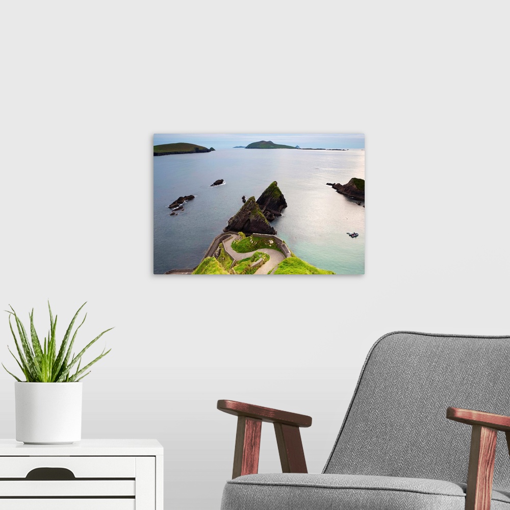 A modern room featuring Dunquin harbour, Dingle Peninsula, County Kerry, Munster, Republic of Ireland
