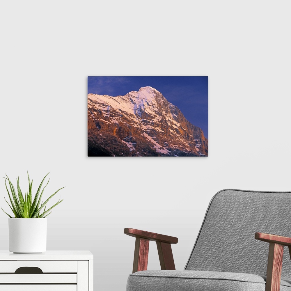 A modern room featuring Eiger, Grindelwald, Switzerland
