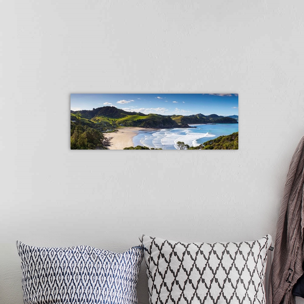 A bohemian room featuring Elevated View Over Sandy Bay, Tutukaka Coast, Northland, North Island, New Zealand
