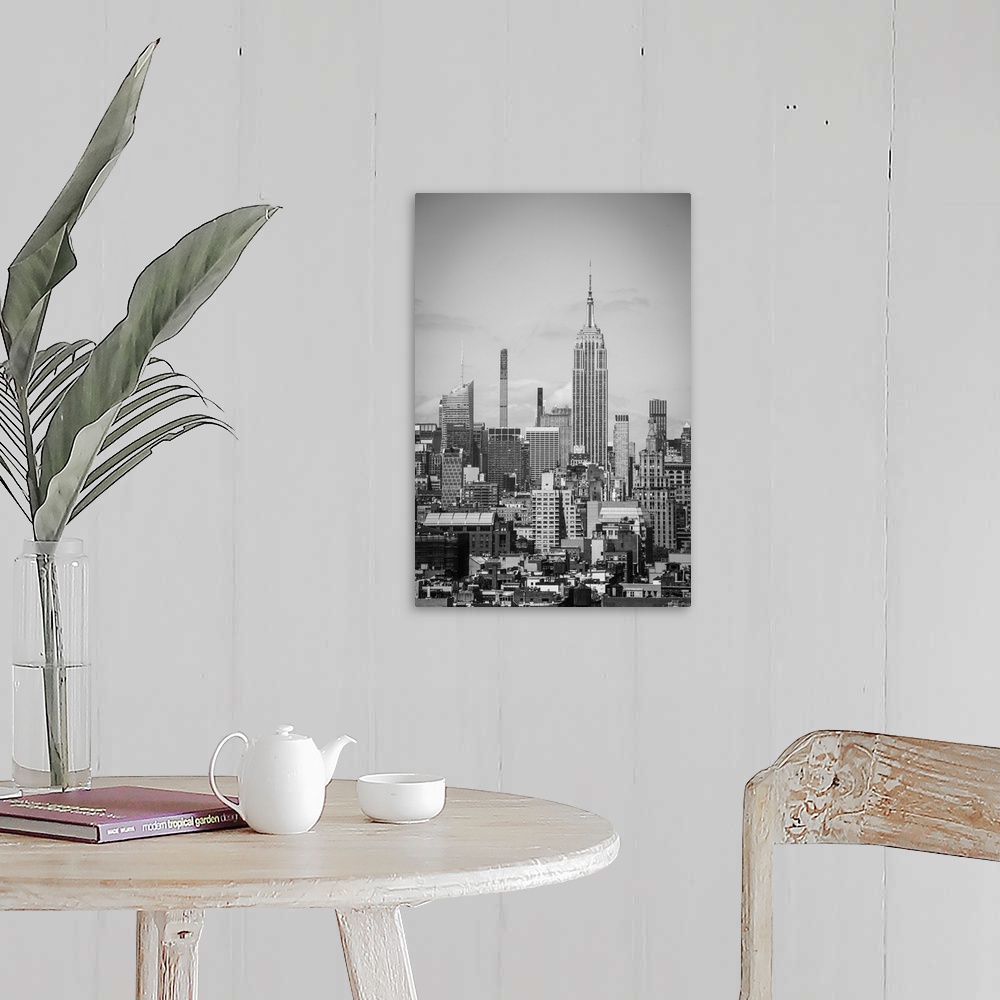 A farmhouse room featuring Empire State Building from Soho, Manhattan, New York City, USA