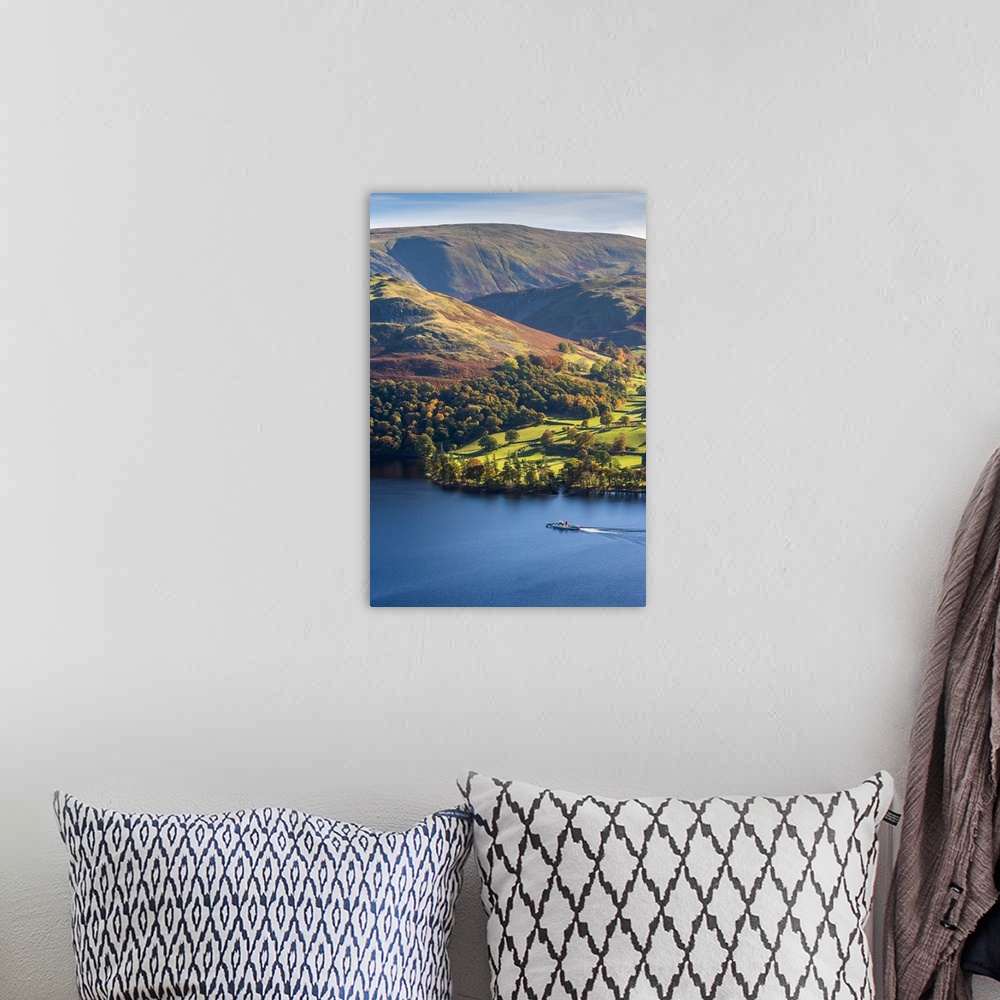 A bohemian room featuring UK, England, Cumbria, Lake District, Ullswater.