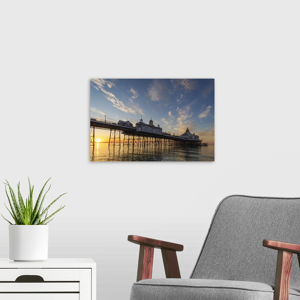 A modern room featuring England, East Sussex, Eastbourne, Eastbourne Beach and Pier