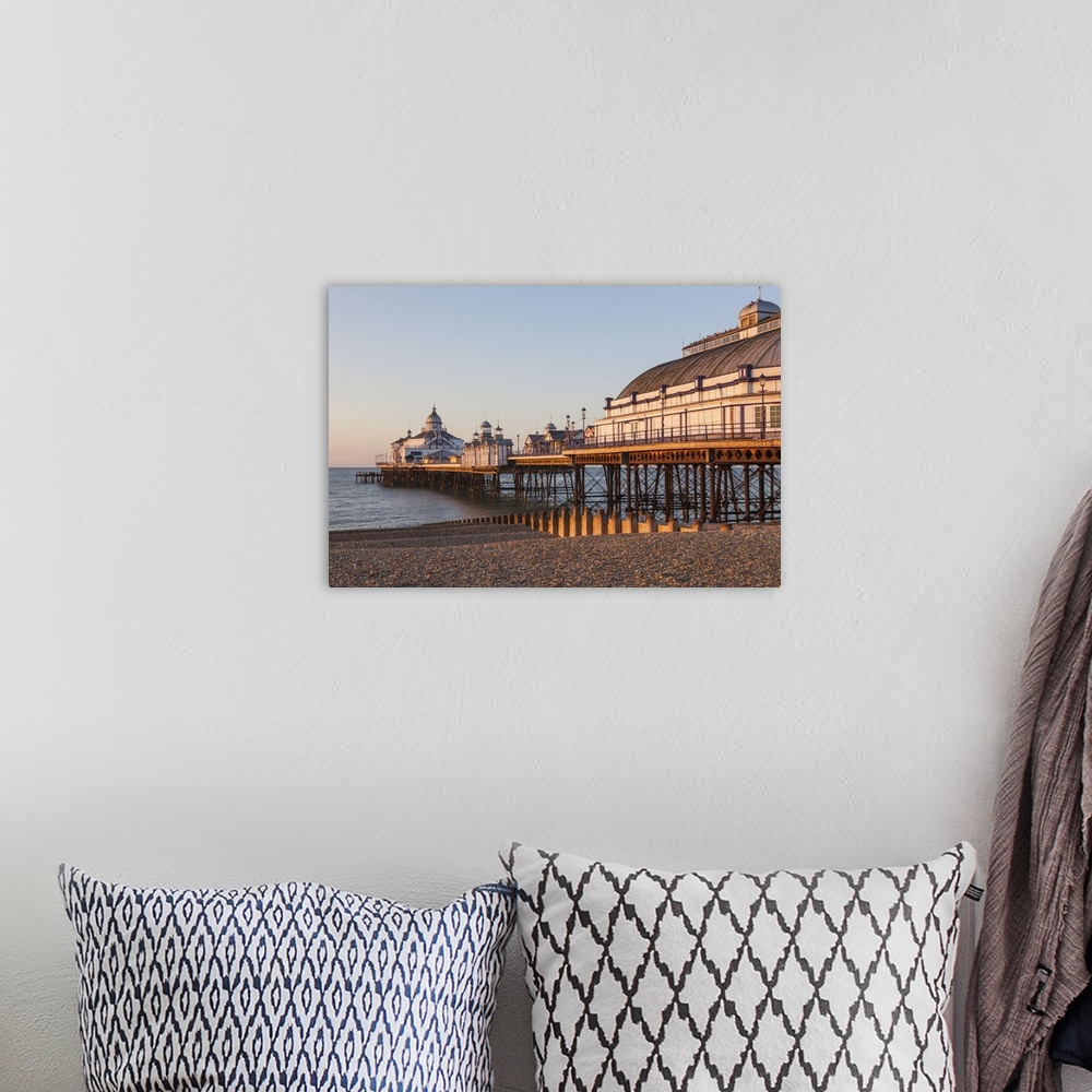 A bohemian room featuring England, East Sussex, Eastbourne, Eastbourne Pier.