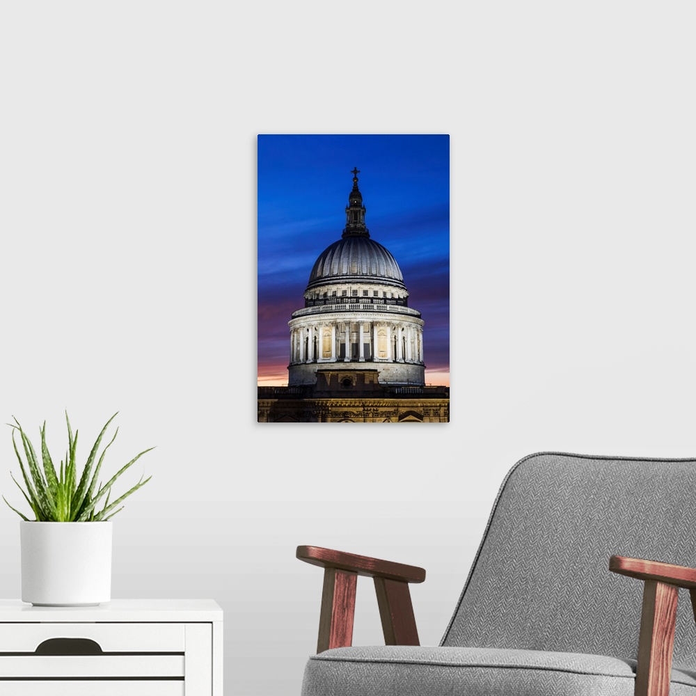 A modern room featuring England, London, City Of London, St. Pauls Cathedral, The Dome.