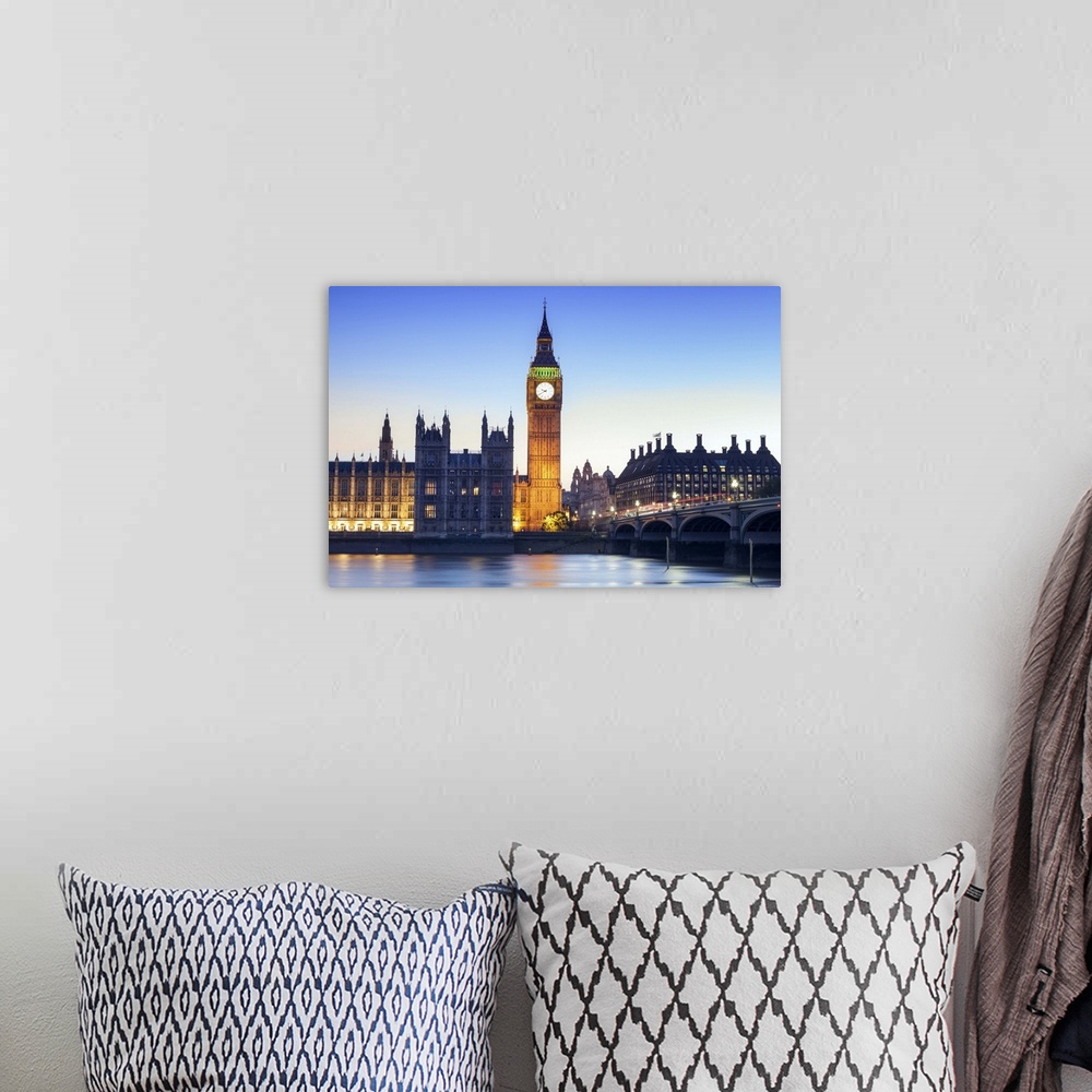 A bohemian room featuring Europe, United Kingdom, England, London, Westminster, Houses of Parliament (Palace of Westminster...