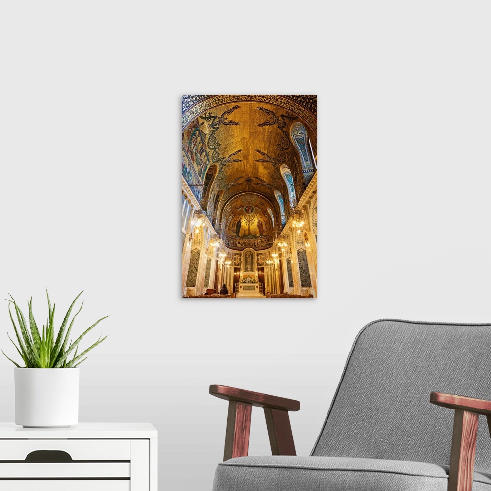 A modern room featuring England, London, Westminster, Westminster Cathedral, The Lady Chapel