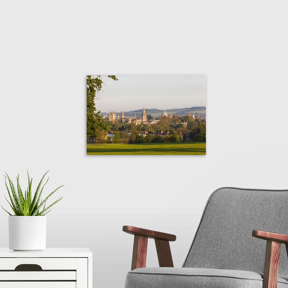 A modern room featuring England, Oxfordshire, Oxford, City Skyline.
