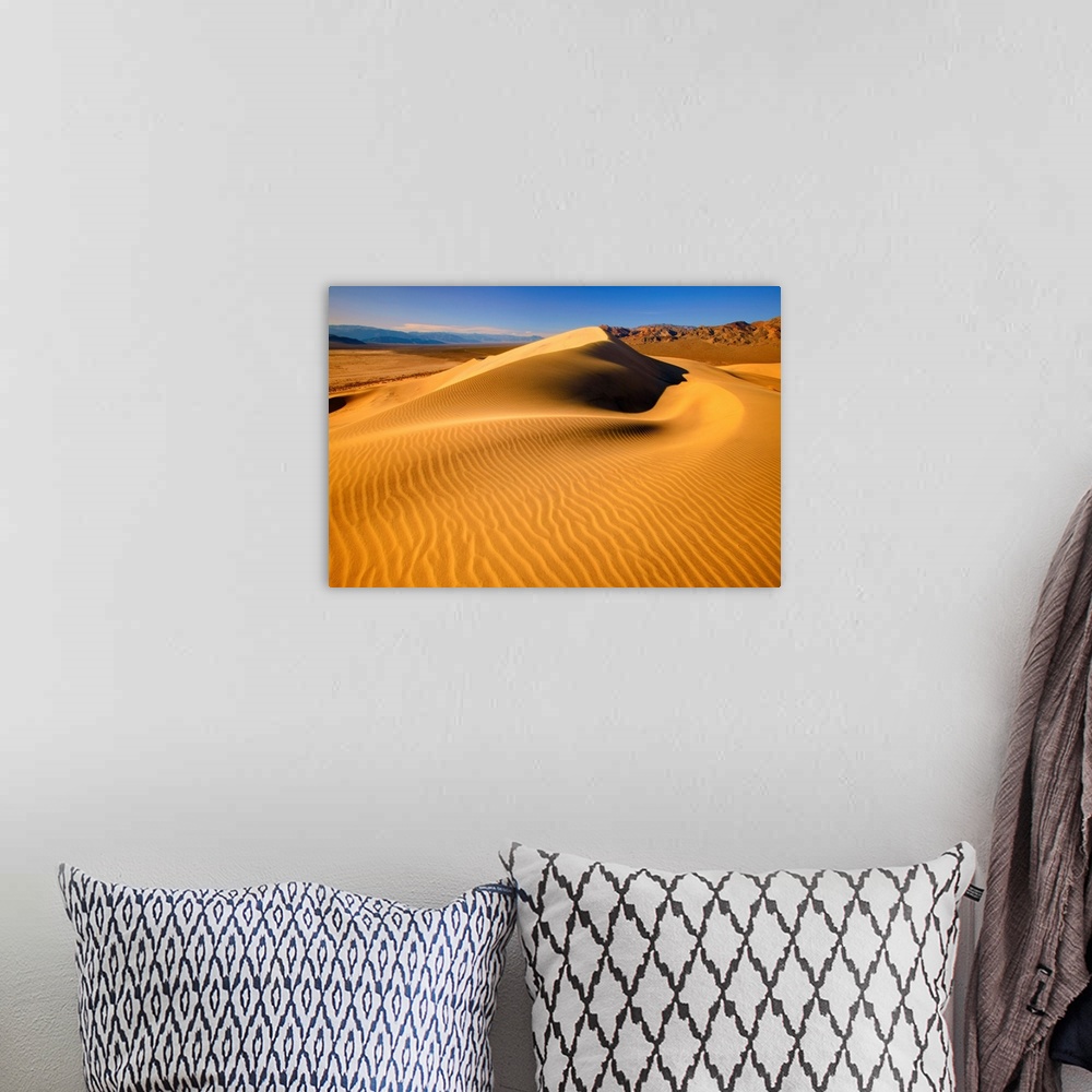 A bohemian room featuring Eureka Dunes, Death Valley National Park, California, Usa