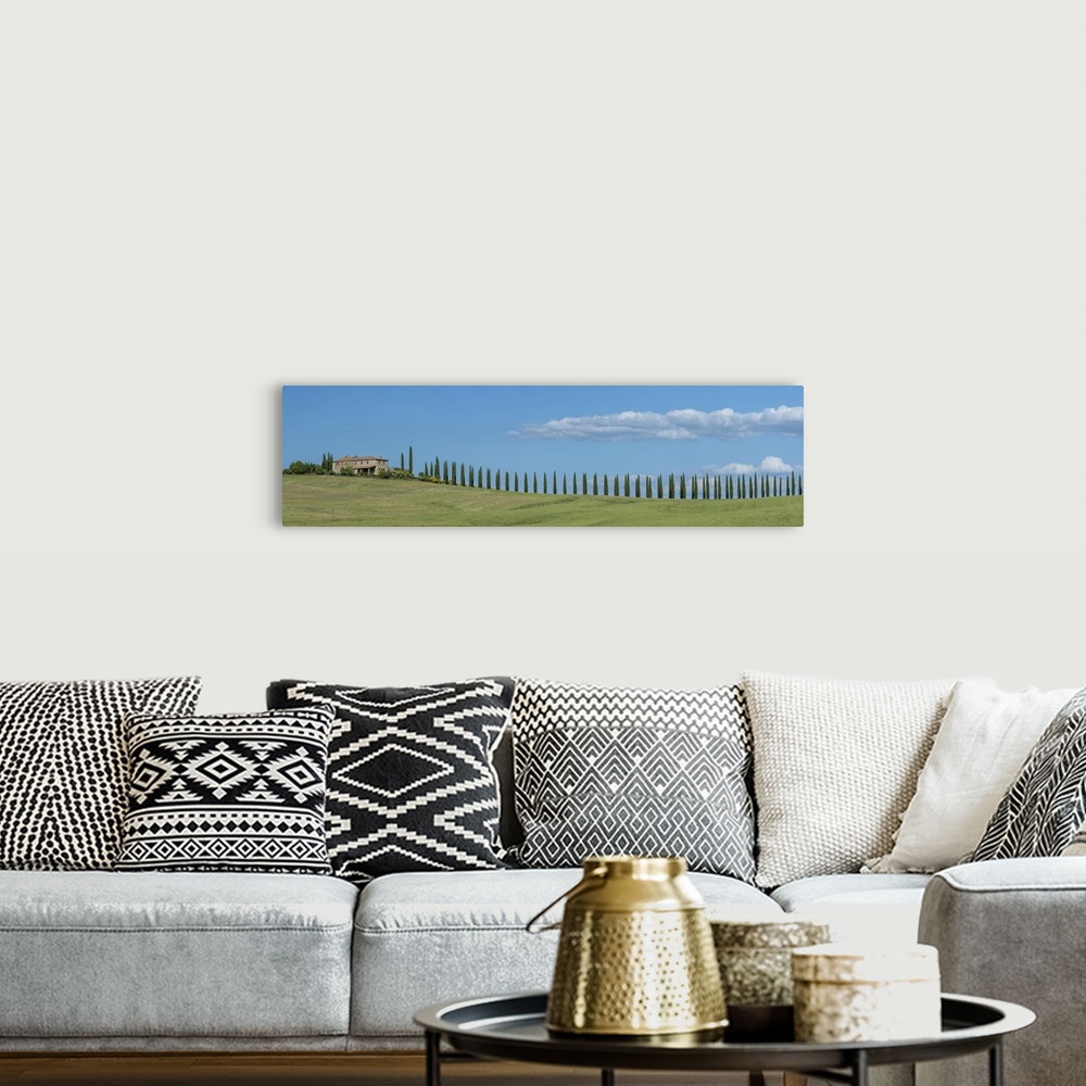 A bohemian room featuring Europe, Italy, Tuscany, Toscana,  San Quirico dOrcia, Orica valley ,alley