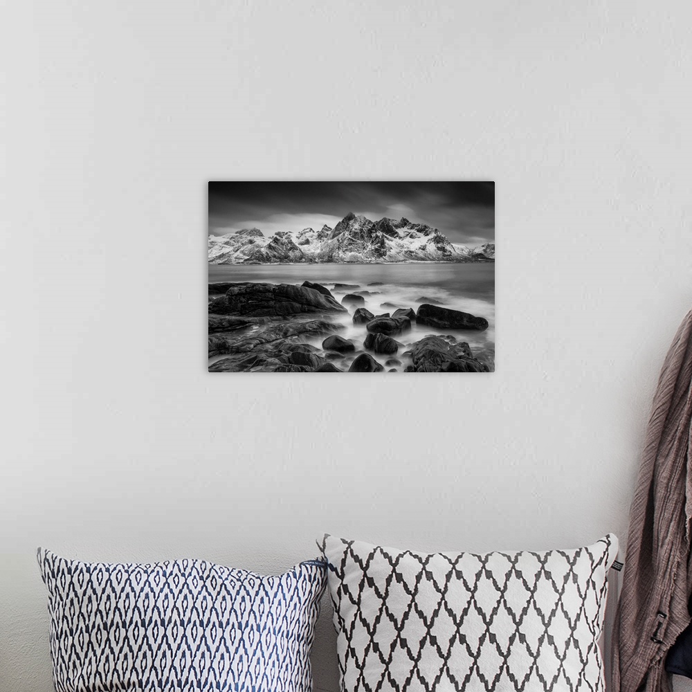 A bohemian room featuring Flakstad, Lofoten Islands, Norway