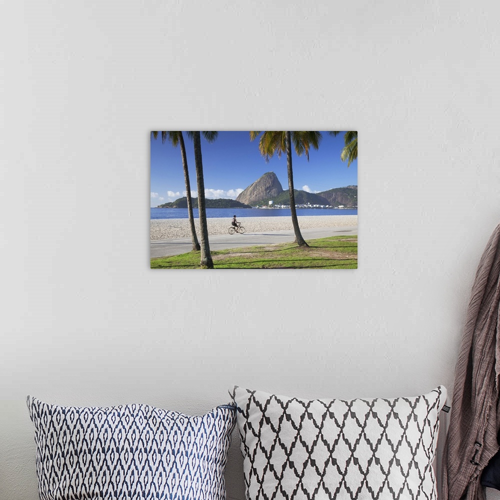 A bohemian room featuring Flamengo Beach and Sugarloaf Mountain, Rio de Janeiro, Brazil