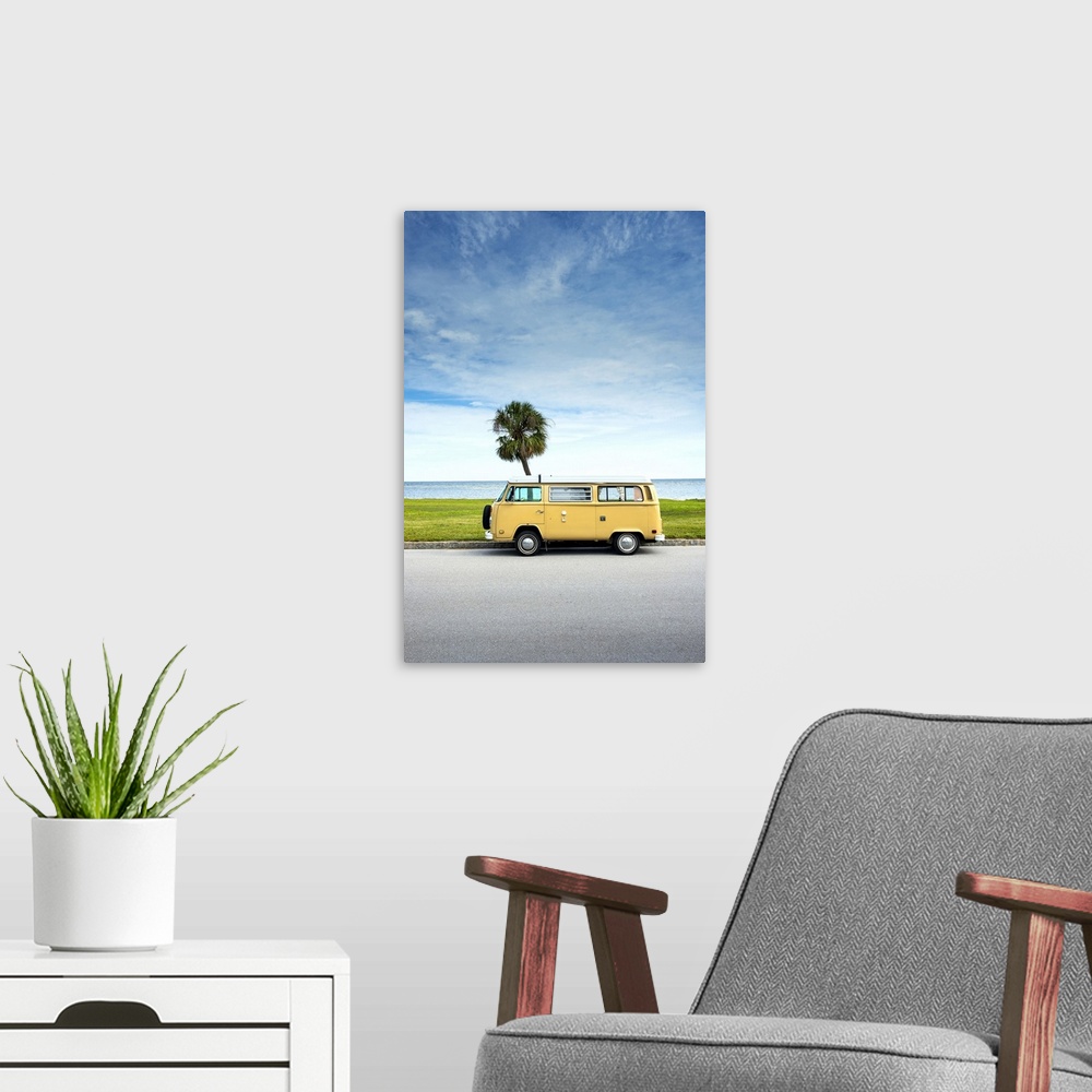 A modern room featuring Florida, Saint Petersburg, VW Camper Van, Tampa Bay