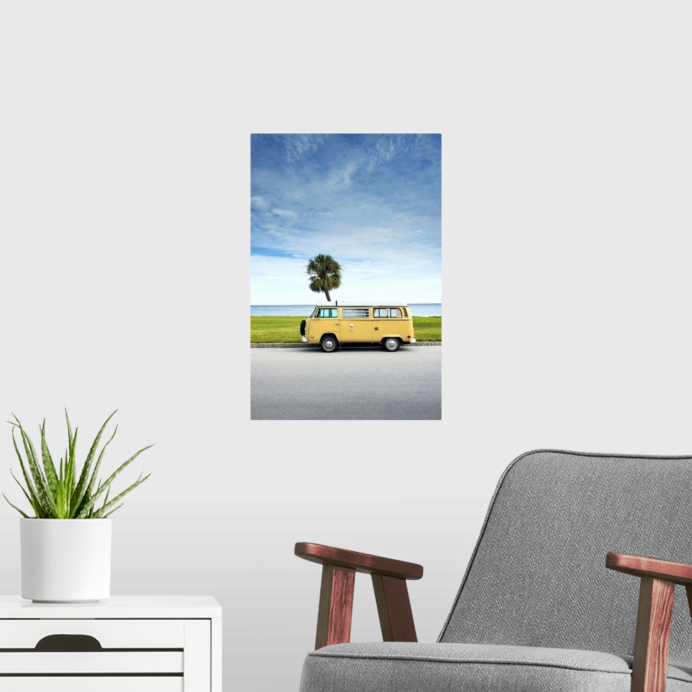 A modern room featuring Florida, Saint Petersburg, VW Camper Van, Tampa Bay