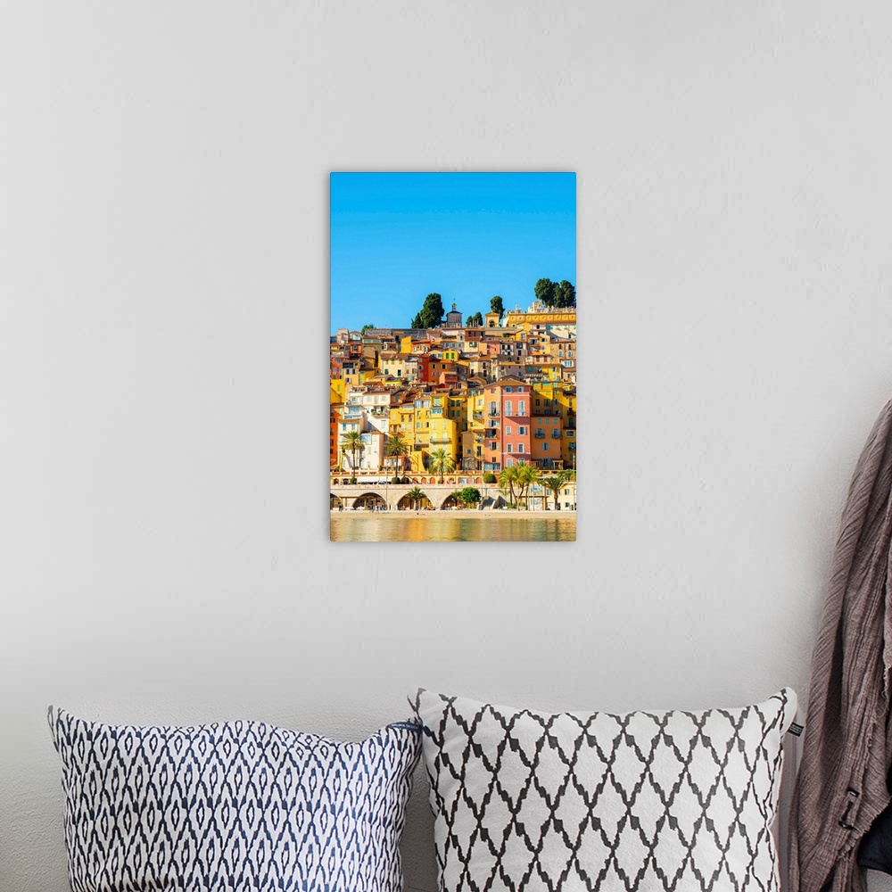 A bohemian room featuring France, provence-alpes-cote d'azur, french riviera, alpes-maritimes, menton.
