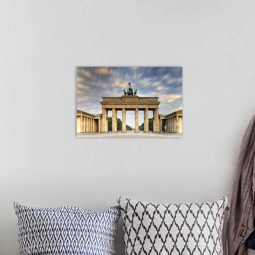 A bohemian room featuring Germany, Deutschland. Berlin. Berlin Mitte. Brandenburg Gate, Brandenburger Tor.