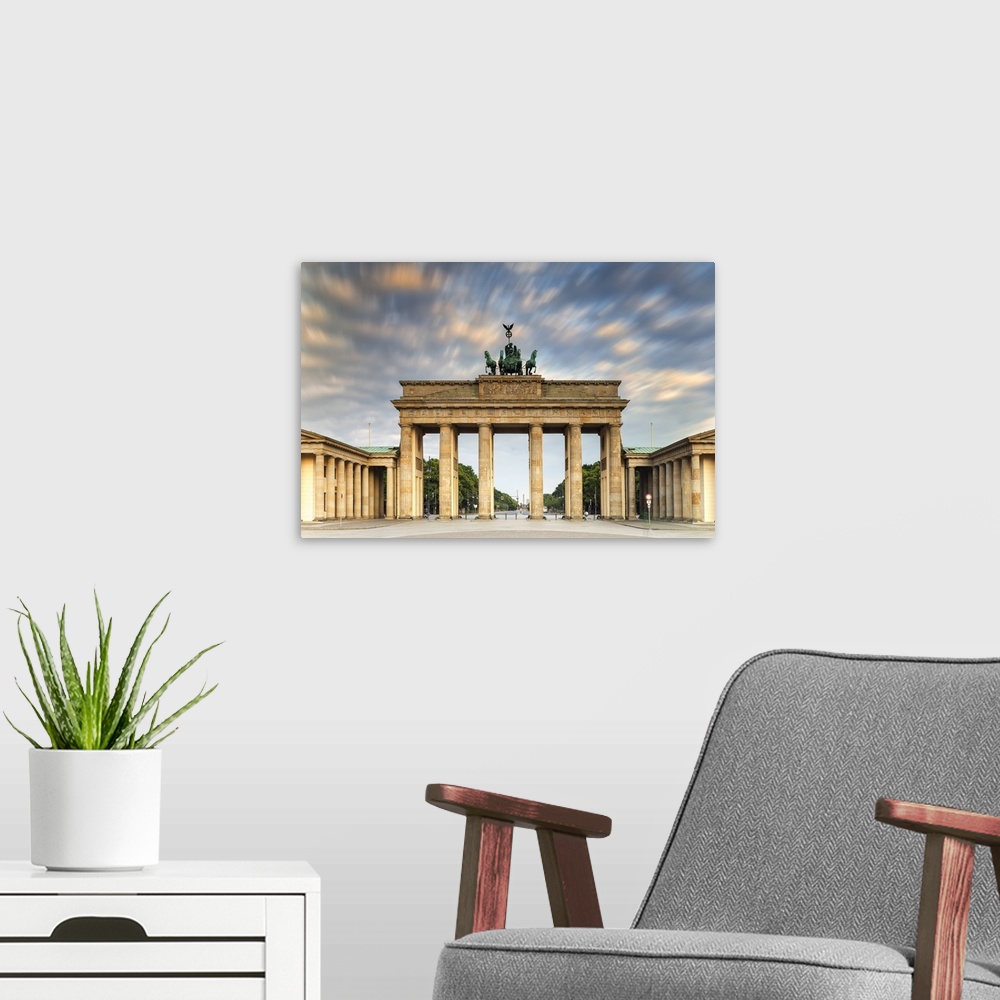 A modern room featuring Germany, Deutschland. Berlin. Berlin Mitte. Brandenburg Gate, Brandenburger Tor.