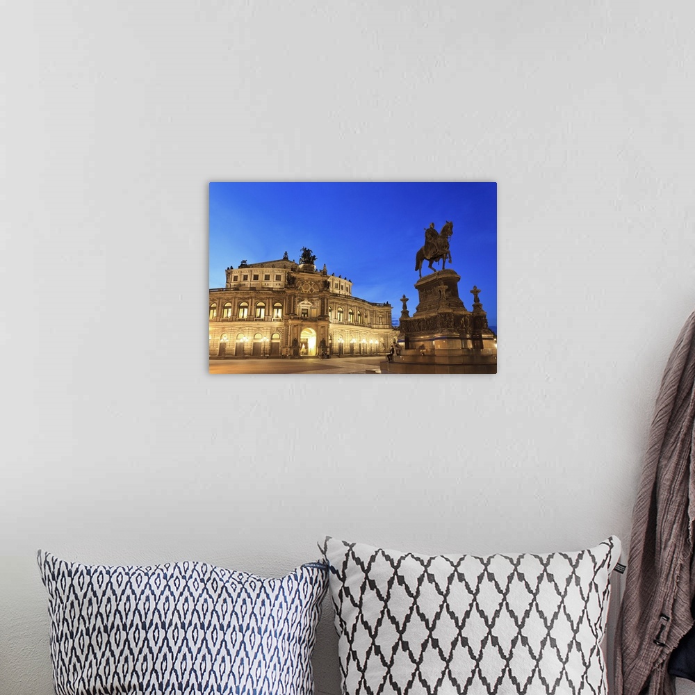 A bohemian room featuring Germany, Saxony, Dresden, Old Town, Theaterplatz, Semperoper Opera House