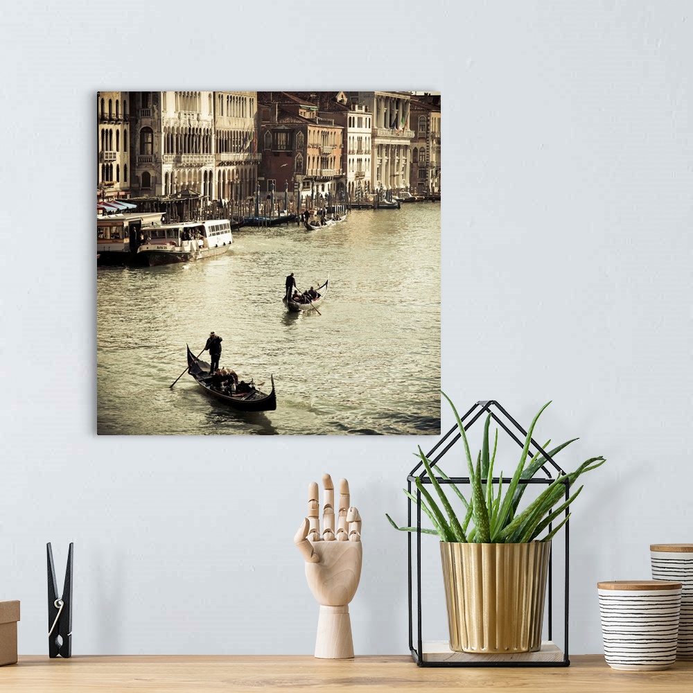 A bohemian room featuring Grand Canal from the Rialto, Venice, Italy
