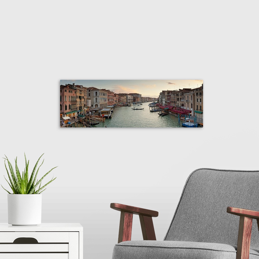 A modern room featuring Grand Canal from the Rialto, Venice, Italy