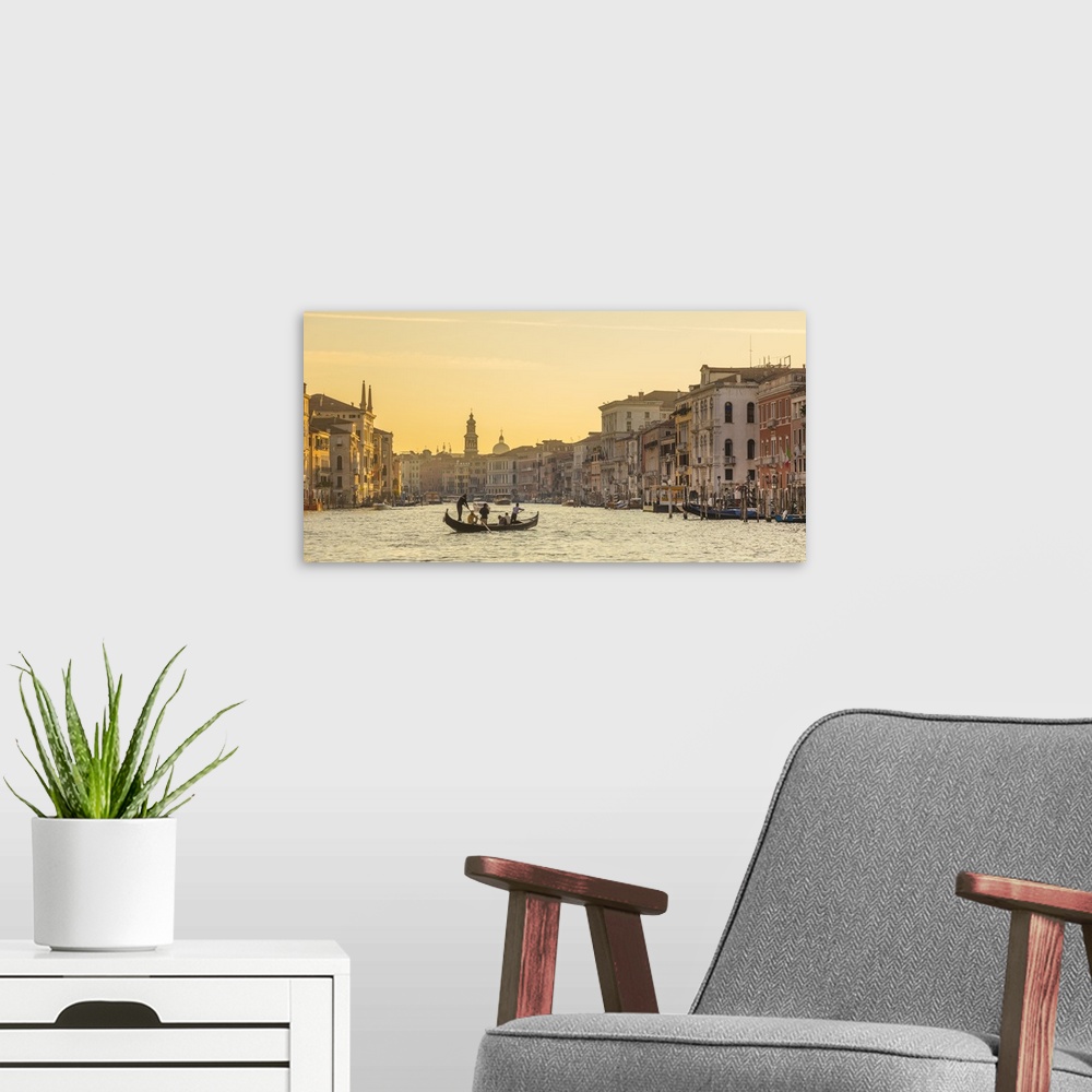 A modern room featuring Grand Canal, Venice, Italy.