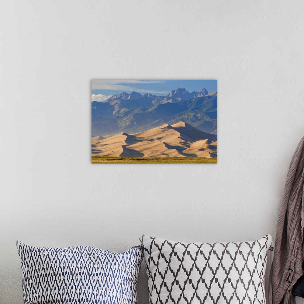 A bohemian room featuring Great Sand Dunes National Park, Colorado, USA