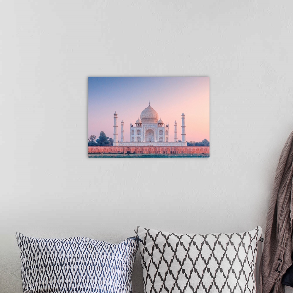 A bohemian room featuring India, Taj Mahal At Sunset
