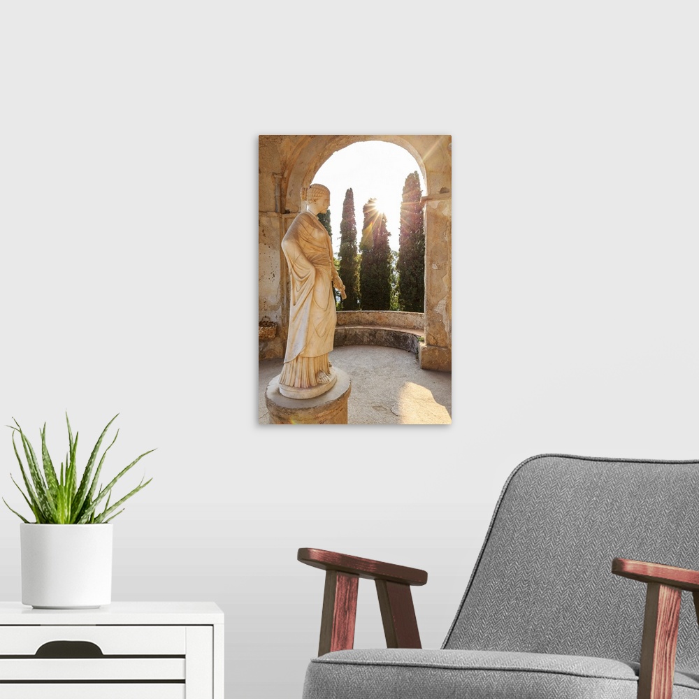 A modern room featuring Italy, Amalfi Coast, Ravello, Villa Cimbrone.
