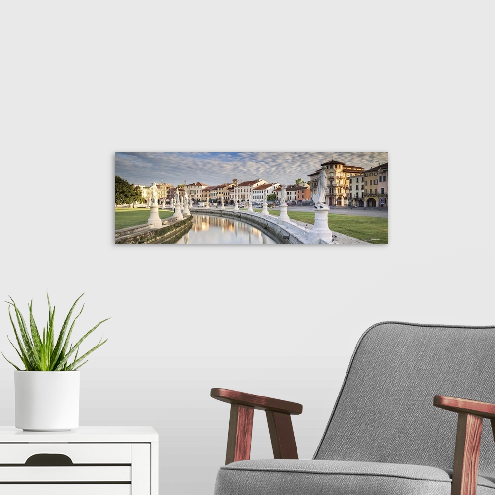 A modern room featuring Italy, Italia. Veneto. Padova district. Padua, Padova. Prato della Valle.