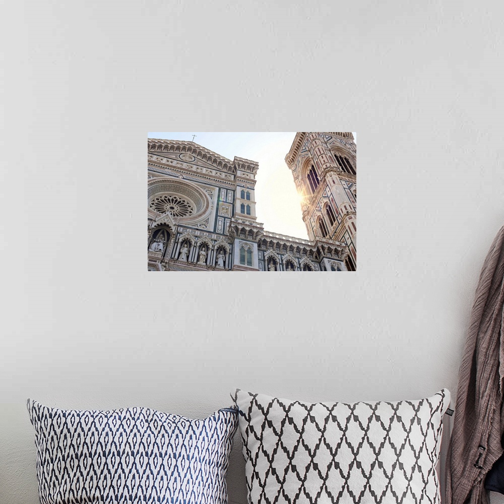 A bohemian room featuring Italy, Italia. Tuscany, Toscana. Firenze district. Florence, Firenze. Piazza Duomo, Duomo Santa M...