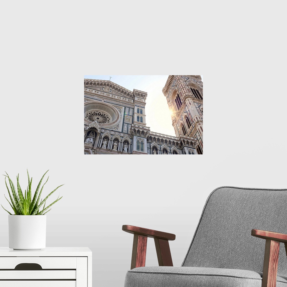 A modern room featuring Italy, Italia. Tuscany, Toscana. Firenze district. Florence, Firenze. Piazza Duomo, Duomo Santa M...