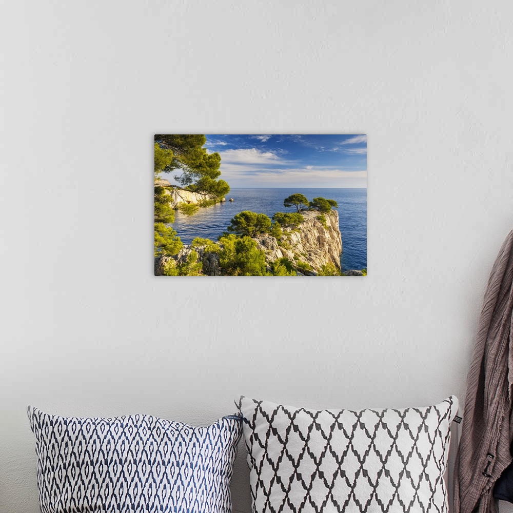 A bohemian room featuring Les Calanche de Cassis, Cassis, Alpes-Maritimes, Provence-Alpes-Cote d'Azur, French Riviera, France