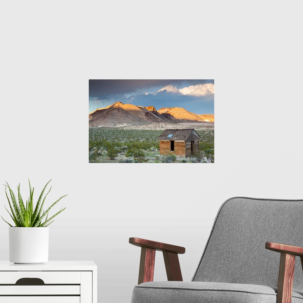 A modern room featuring USA, Nevada, Great Basin, Beatty, Rhyolite Ghost Town
