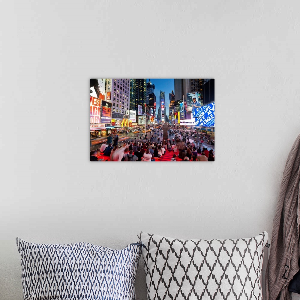 A bohemian room featuring USA, New York City, Manhattan,  Times Square