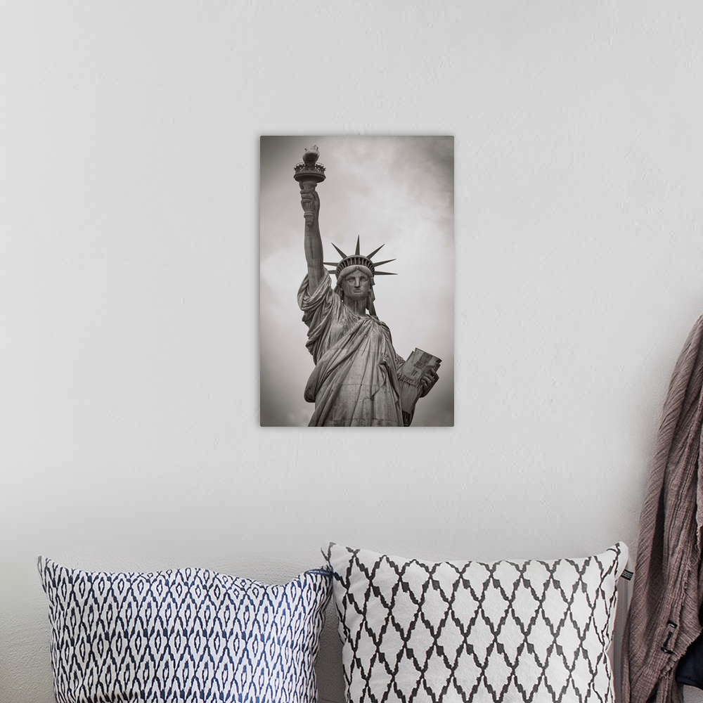 A bohemian room featuring USA, New York, New York City, Statue of Liberty National Monument.
