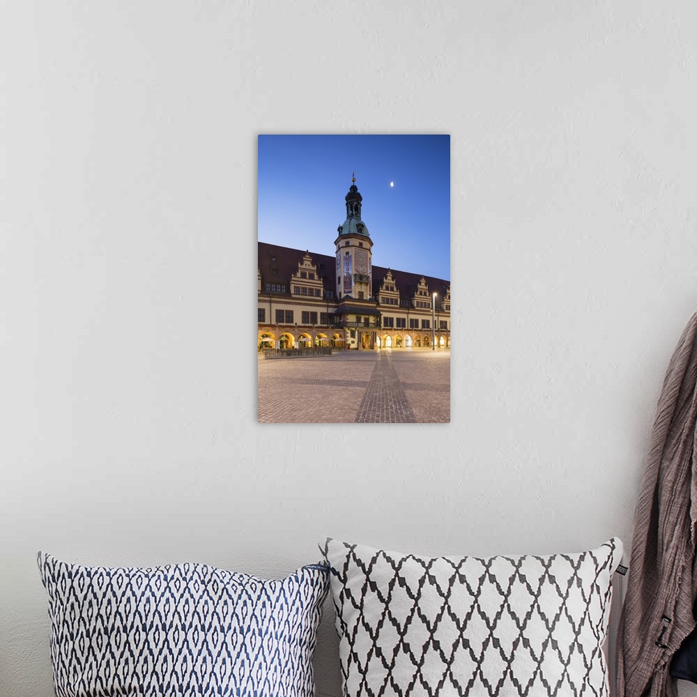 A bohemian room featuring Old Town Hall (Altes Rathaus), Leipzig, Saxony, Germany.