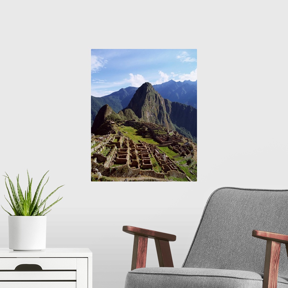 A modern room featuring Peru, Cuzco, Machu Picchu