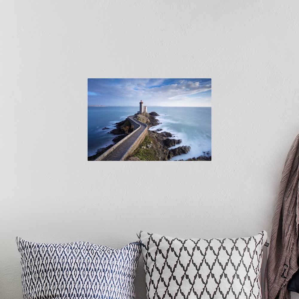 A bohemian room featuring Petit Minou Lighthouse, Plouzane, Brittany, France