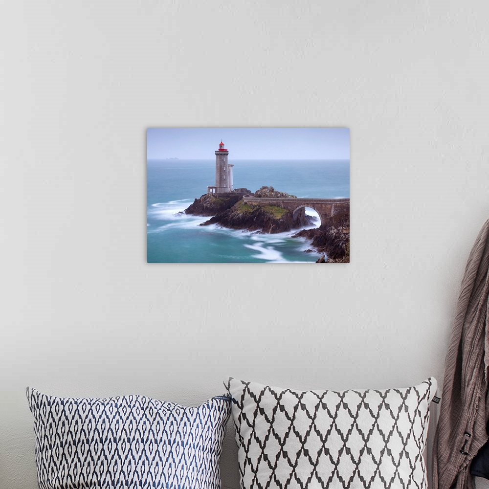 A bohemian room featuring Petit Minou Lighthouse, Plouzane, Brittany, France