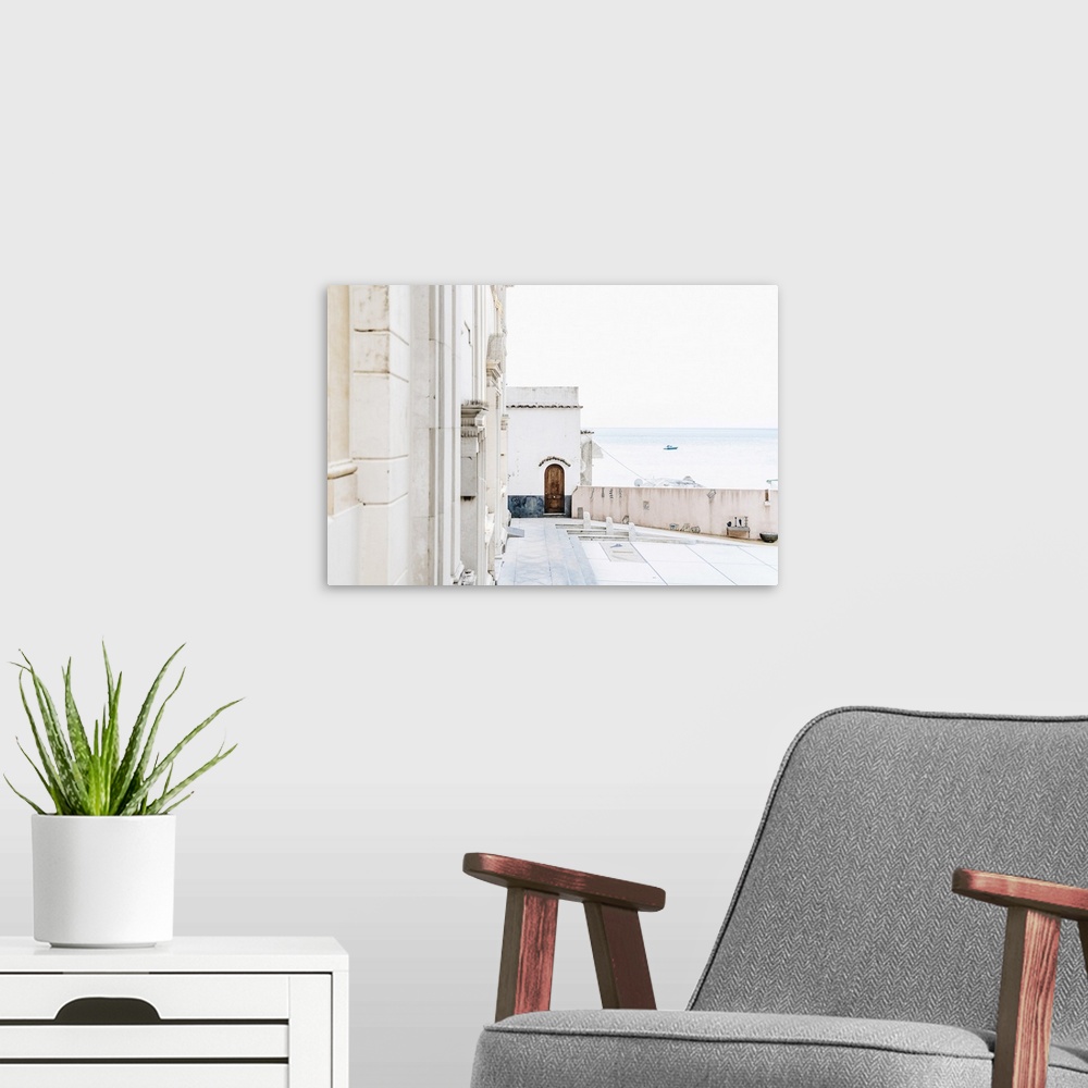 A modern room featuring Positano, Amalfi Coast, Sorrento province, Campania, Italy.