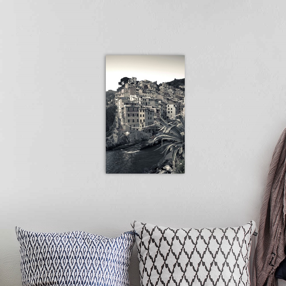 A bohemian room featuring Riomaggiore, Cinque Terre, Riviera di Levante, Liguria, Italy