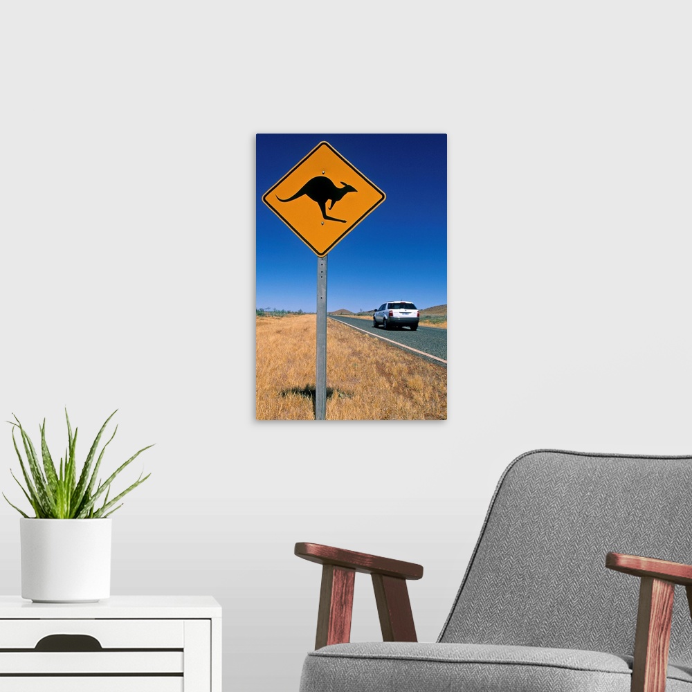 A modern room featuring Road Sign, Western Australia, Australia