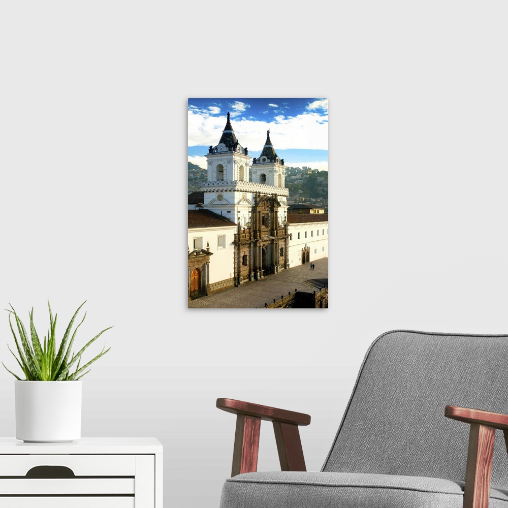 A modern room featuring San Francisco Church And Monastery, 16th Century, Old Town, Centro Historico, UNESCO World Cultur...
