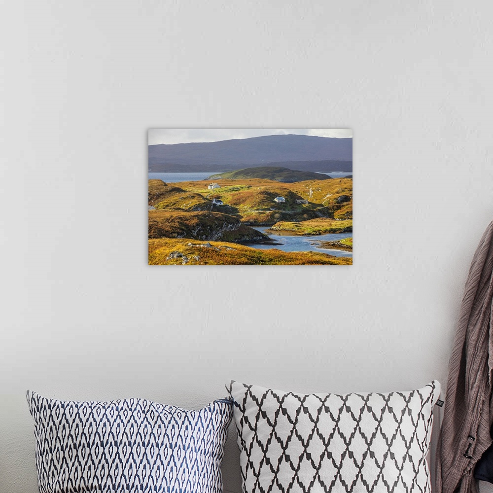 A bohemian room featuring Scalpay, Isle of Scalpay, Isle of Harris, Outer Hebrides, Scotland