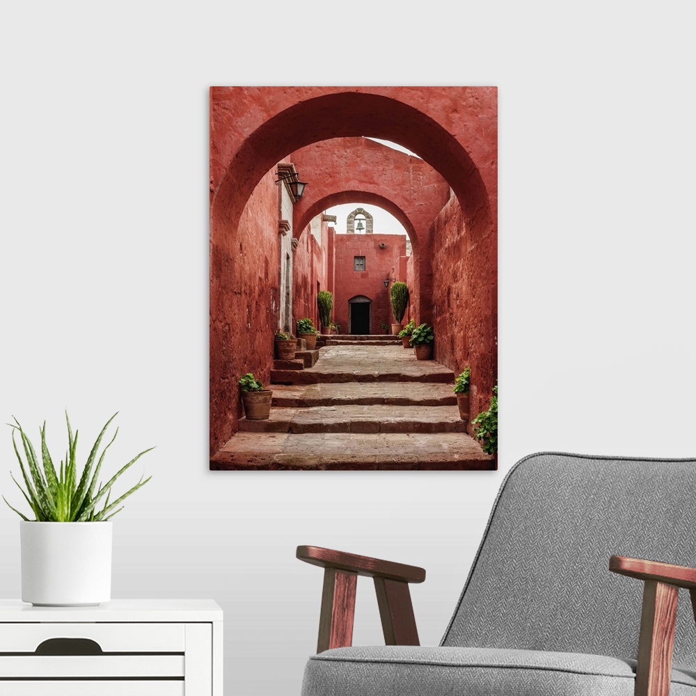 A modern room featuring Sevilla Street, Santa Catalina Monastery, Arequipa, Peru